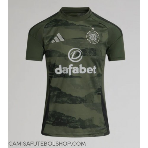 Camisa de time de futebol Celtic Replicas 3º Equipamento 2024-25 Manga Curta